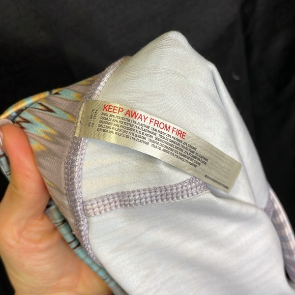 NWT FP Movement Pleats And Thank You Printed Skort - Sunspace Combo - Size Large - Picture 16 of 17